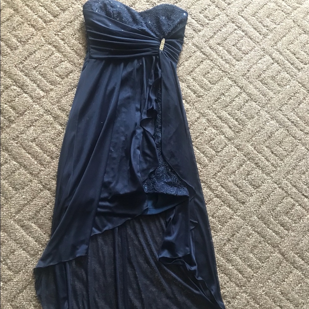 Long short prom dress